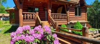 Newly Built Handcrafted Cozy Log Home