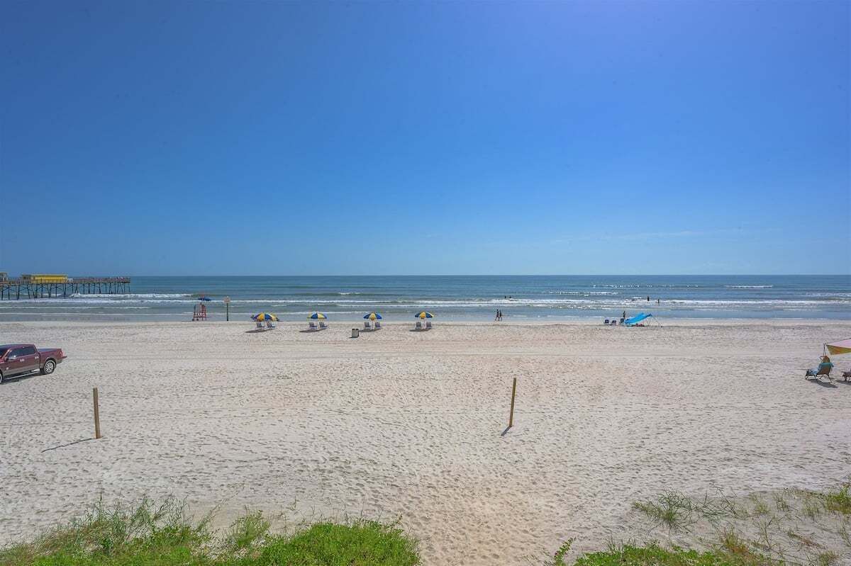On the beach, beach towels