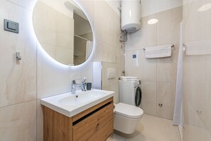 Suihku, pyyhkeet, saippua