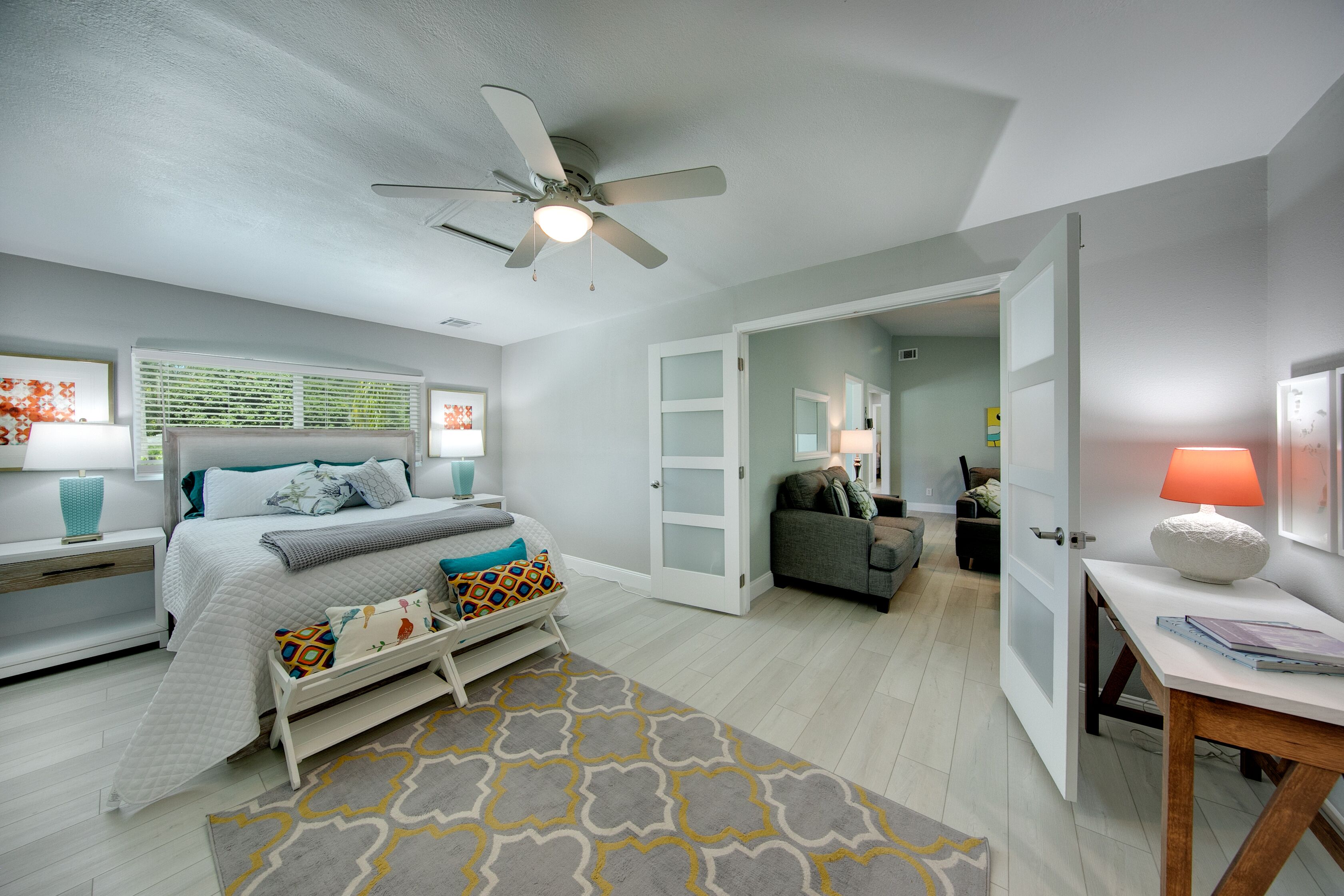 3 bedrooms, iron/ironing board, free WiFi, bed sheets