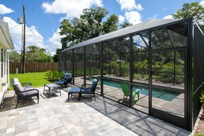 Terrace/patio - Pet Friendly and Minutes from the Gulf of Mexico! (Venice)