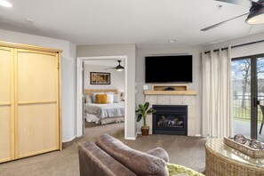 2 chambres, fer et planche à repasser, Wi-Fi, draps fournis