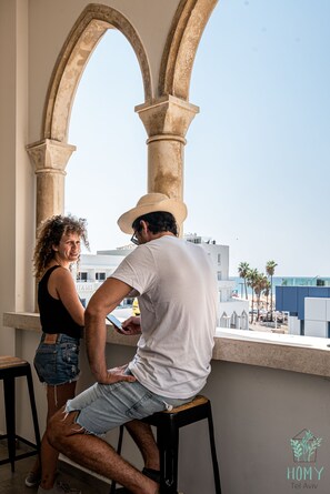 2BR Apartment (Hayarkon #52 St.) | View from room - HAYARKON - Superior Collection - By HOMY (Tel Aviv)
