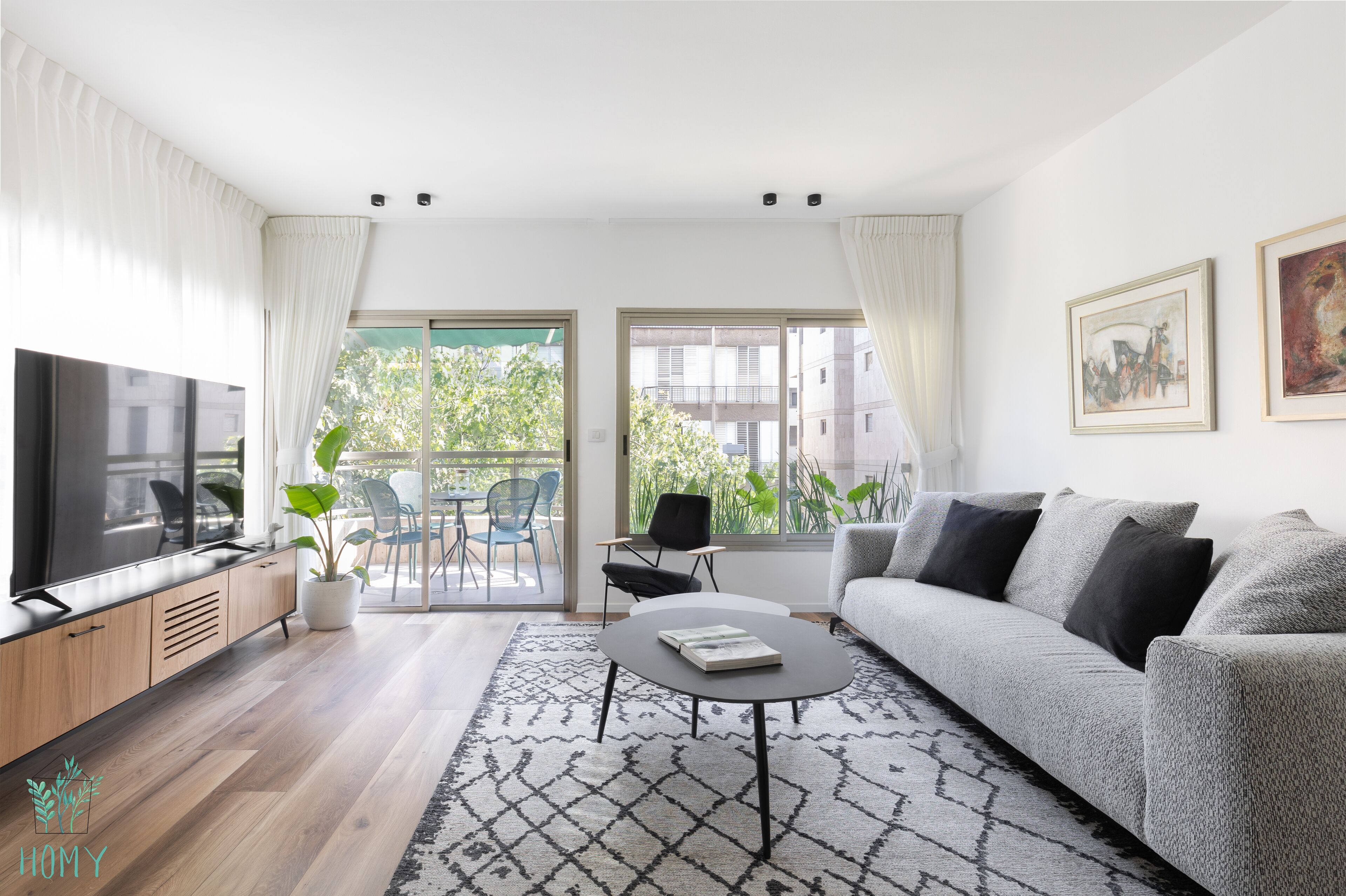 2BR Apartment (Yona Hanavi #23 St.) | Living area