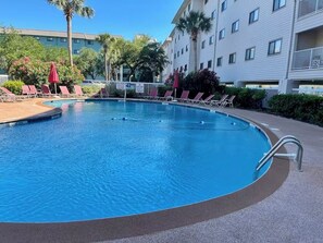Indoor pool, a heated pool