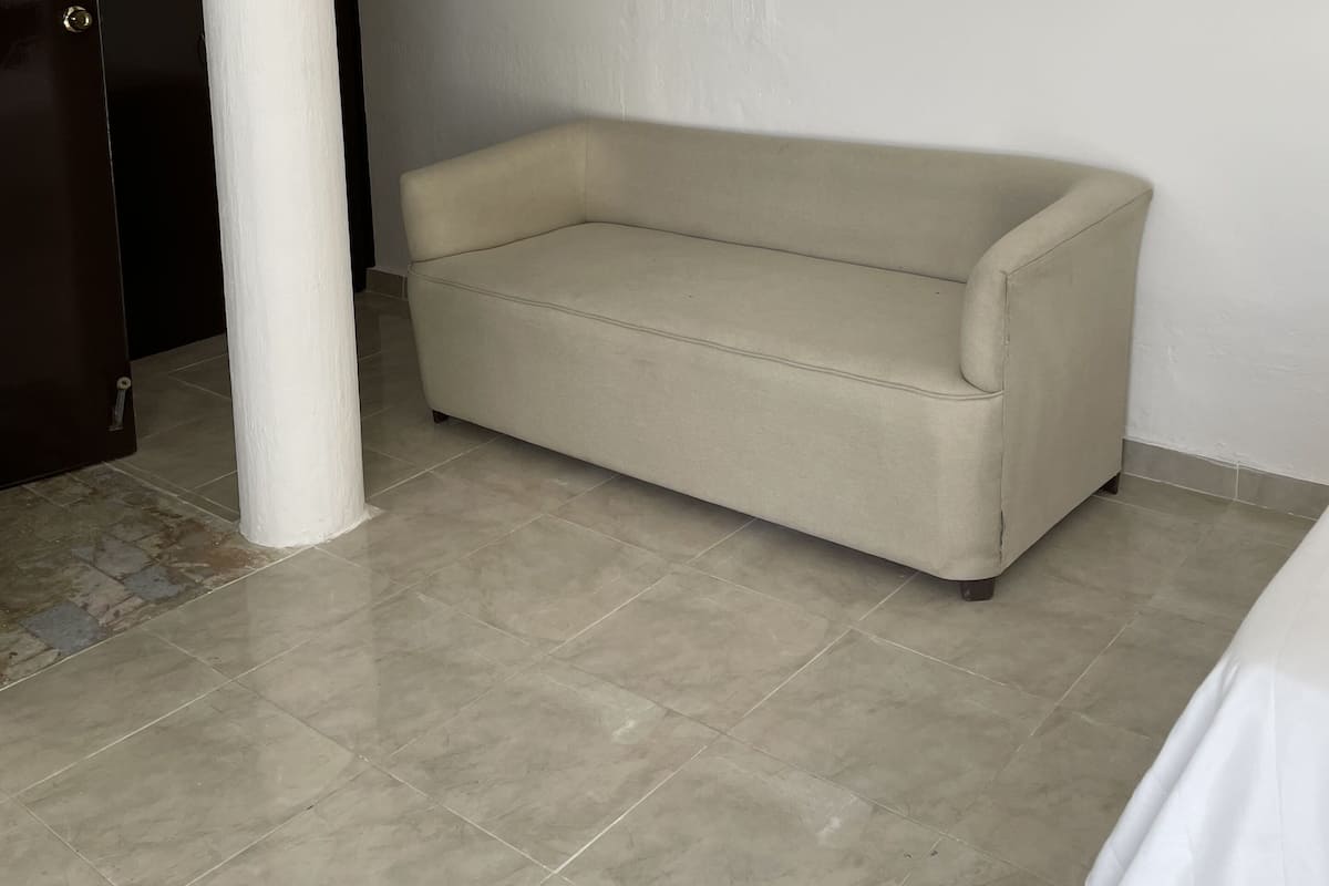 Down comforters, blackout drapes, WiFi (free), bed sheets