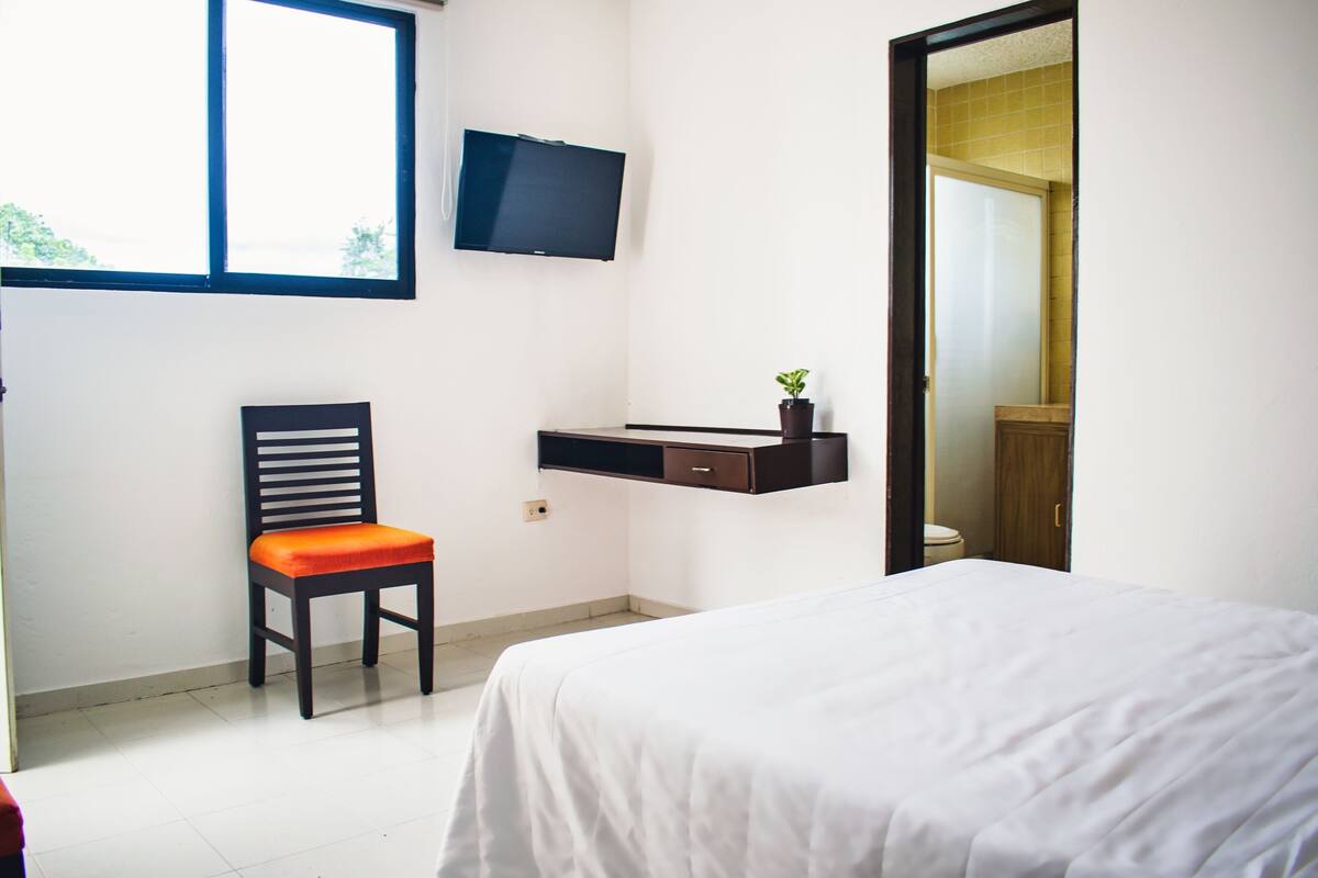Superior Double Room (I) | Down comforters, blackout drapes, WiFi (free), bed sheets