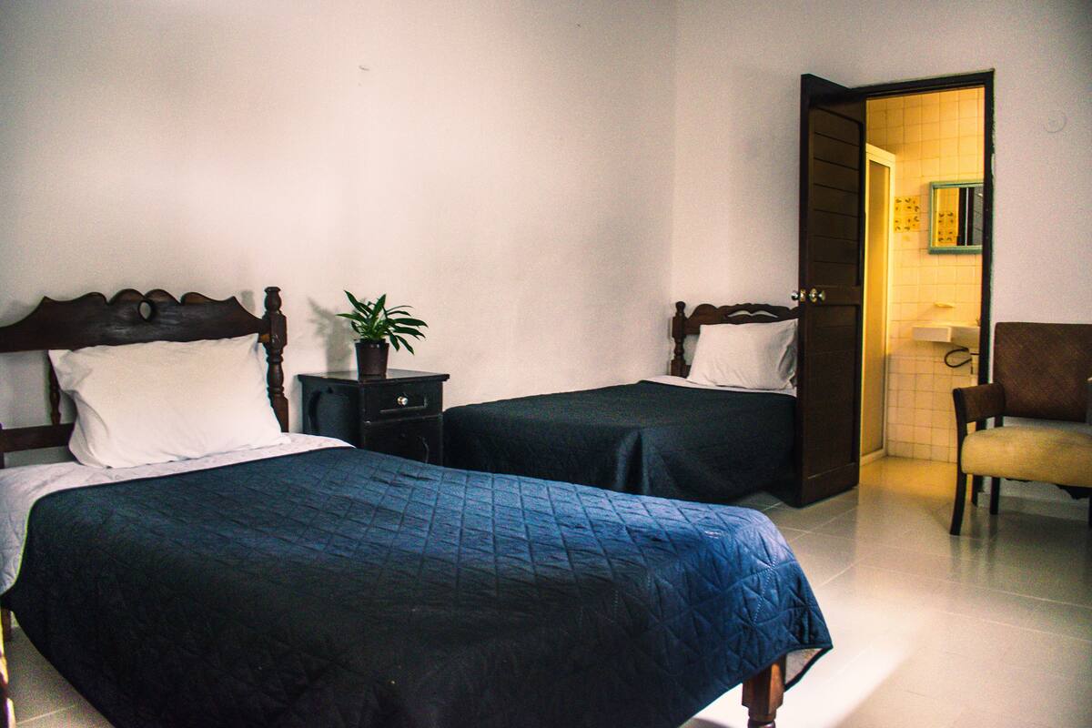 Standard Twin Room | Down comforters, blackout drapes, WiFi (free), bed sheets