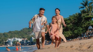 Private beach, scuba diving, windsurfing, rowing