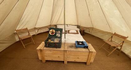 Heage Hall Farm Tipi Farm Stay on Private 30 Acres