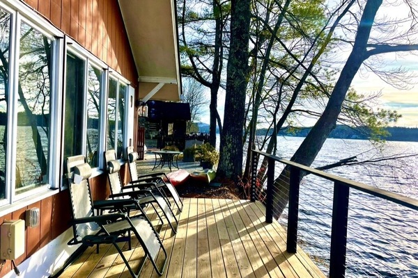 Kick back in a zero gravity lounge chair & read, listen to music or take a nap.