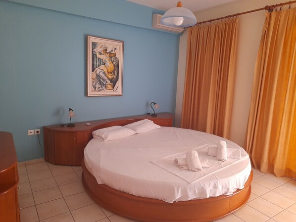 Basic Quadruple Room, 2 Bedrooms, Non Smoking, Sea View | Free WiFi