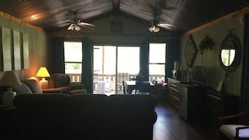 Vue depuis l’hébergement