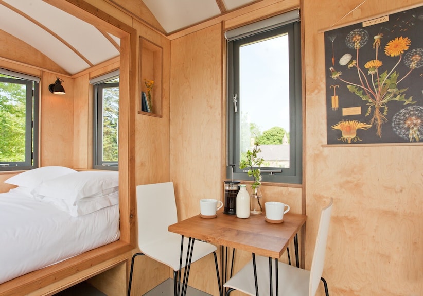 A Secluded, Design-led Shepherds Hut For Slow, Off-grid Stays By The Coast - Wales