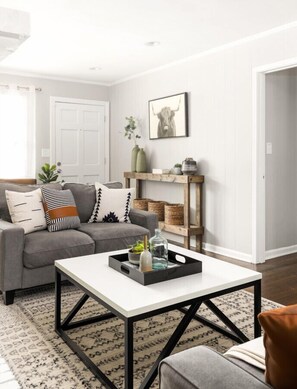 Smart-TV og stereoanlegg