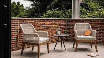 Room, 2 Double Beds, Courtyard Area | Room amenity