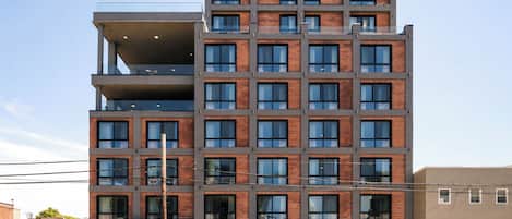 Fassade der Unterkunft