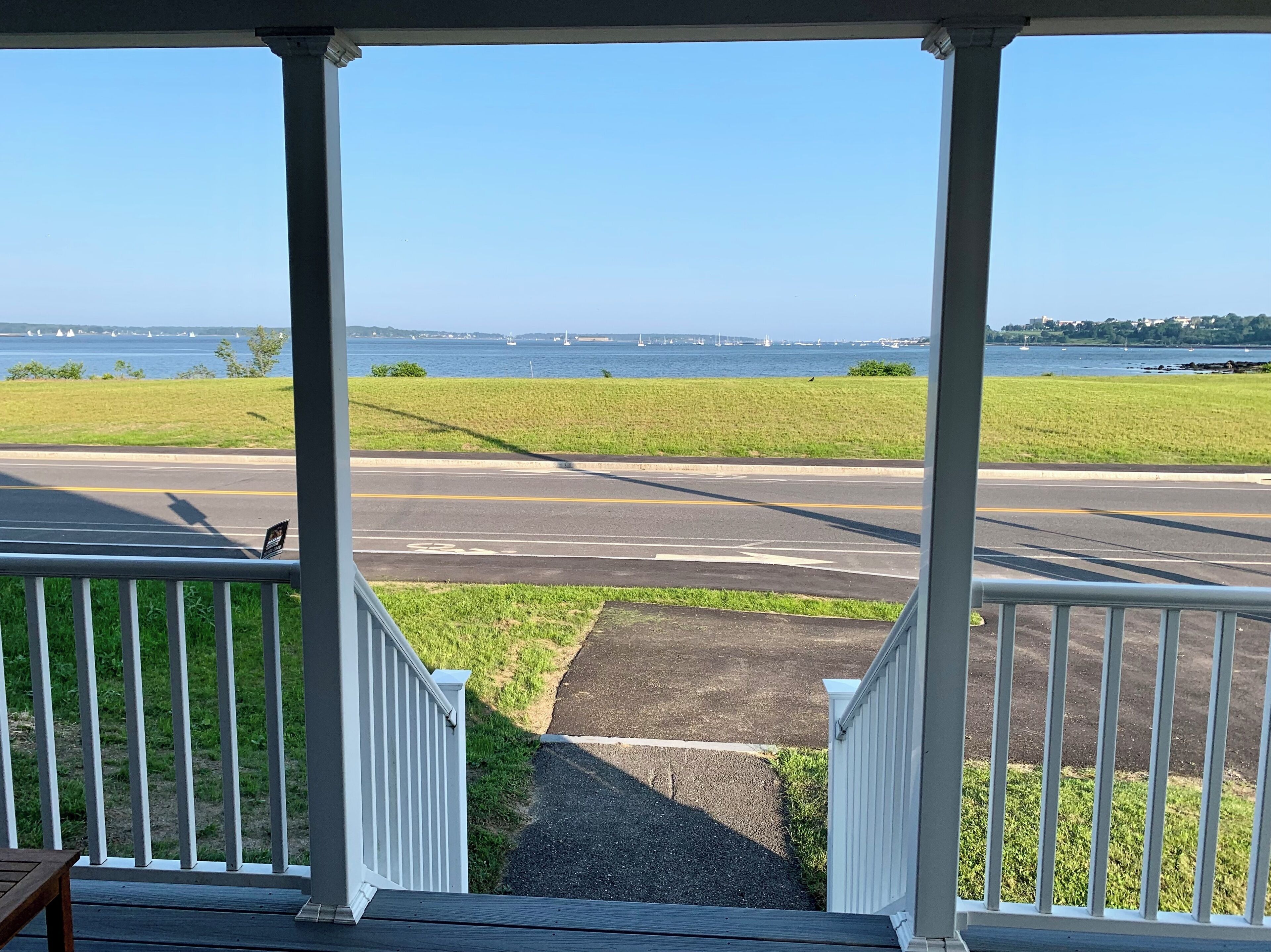 Panoramic views of Casco Bay, spacious and modern single family home.