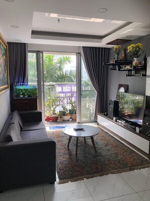 Apartment, Multiple Beds | Living room - Modern 3 Bed Apartment in Ho Chí Minh City (Ho Chi Minh City)