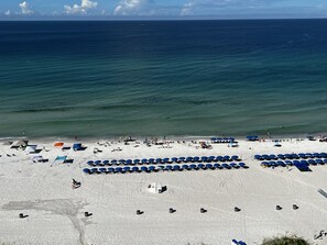 Aan het strand