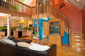 獨棟房屋, 多張床 (Dream Sea Chalet) | 客廳