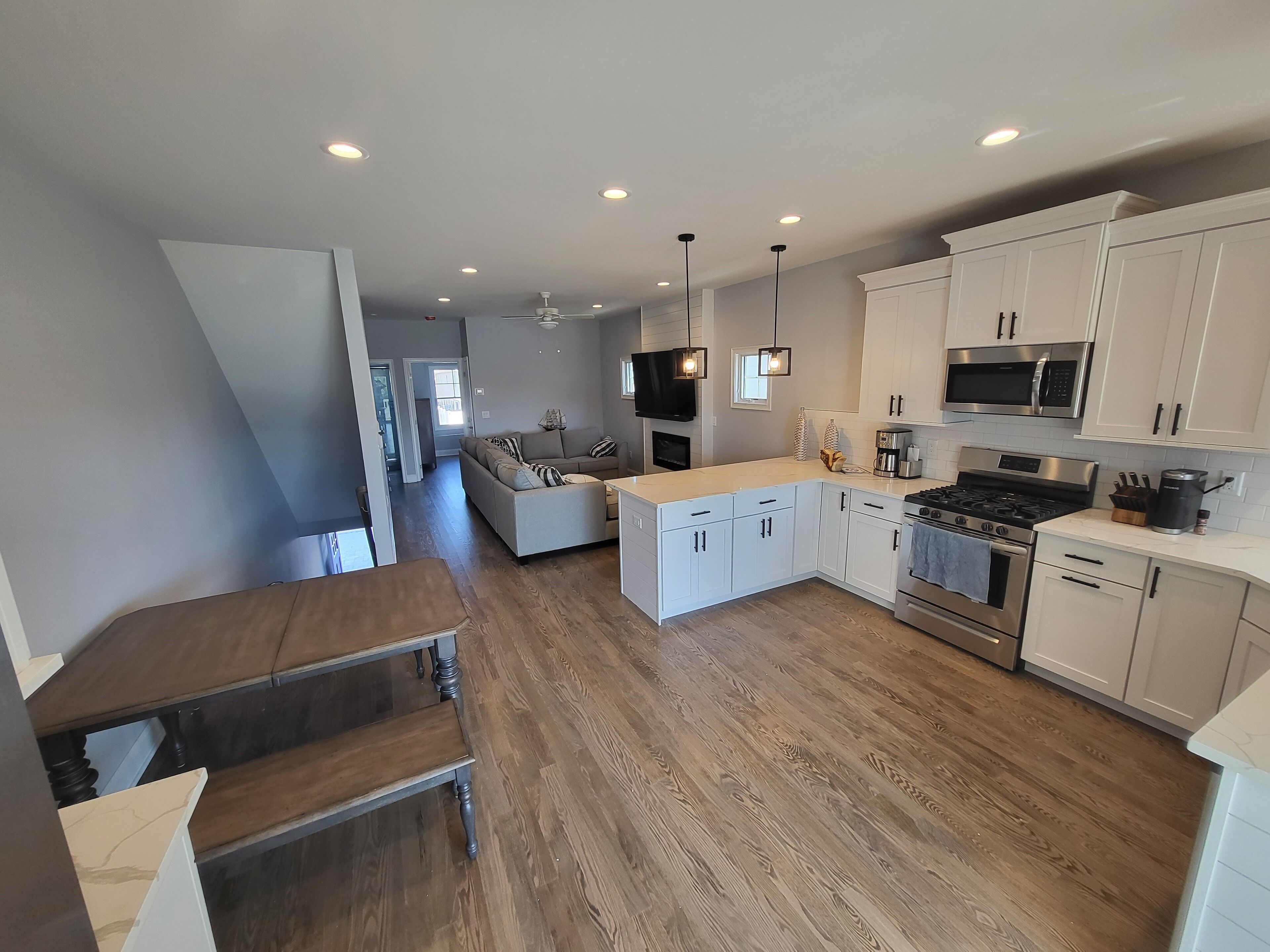 One block walk to the beach New Construction