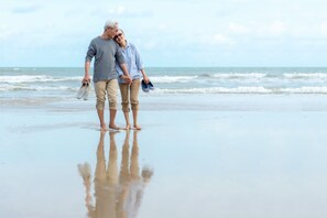 Accommodatie ligt op het strand