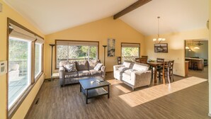 House, Multiple Beds (Necanicum West) | Living room - Necanicum West (Seaside)