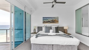 3 bedrooms, iron/ironing board, free WiFi, bed sheets -  Reflections 1501 - 3Bed with ocean views Newly Refurbished (coolangatta)