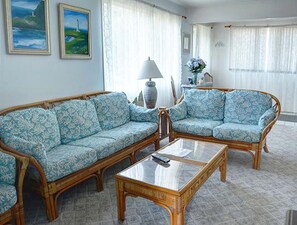 獨棟房屋, 多張床 (Ocean Rose) | 客廳