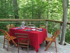 Restauration en plein air