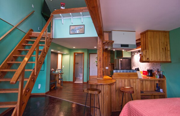 1 makuuhuone, työpöytä, ilmainen Wi-Fi