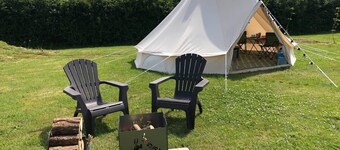 Crooked Oaks Bell Tent Glamping in North Devon