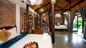 Villa | Sengetøy av topp kvalitet, minibar, skrivebord og wi-fi (inkludert)