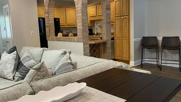 TV connectée, cheminée