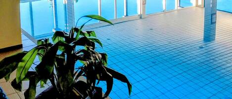 Indoor pool, a heated pool