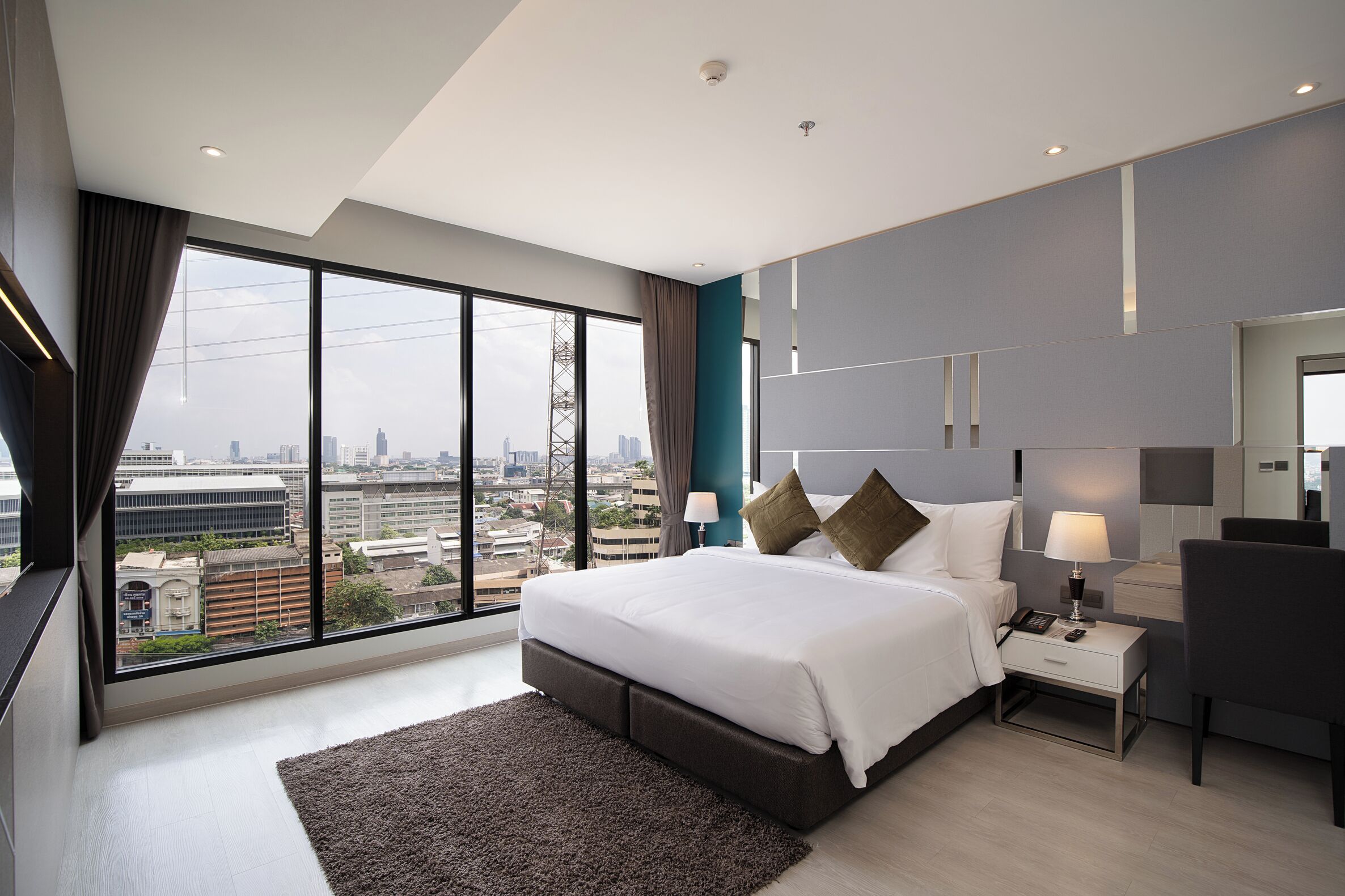 In-room safe, desk, blackout curtains, iron/ironing board