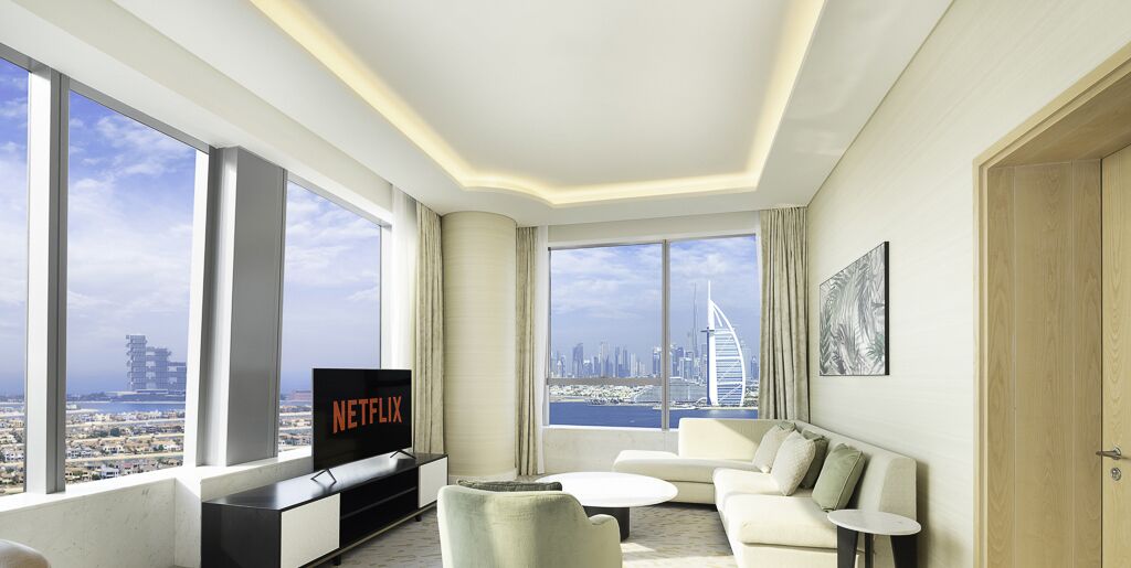 Deluxe Apartment | Living area