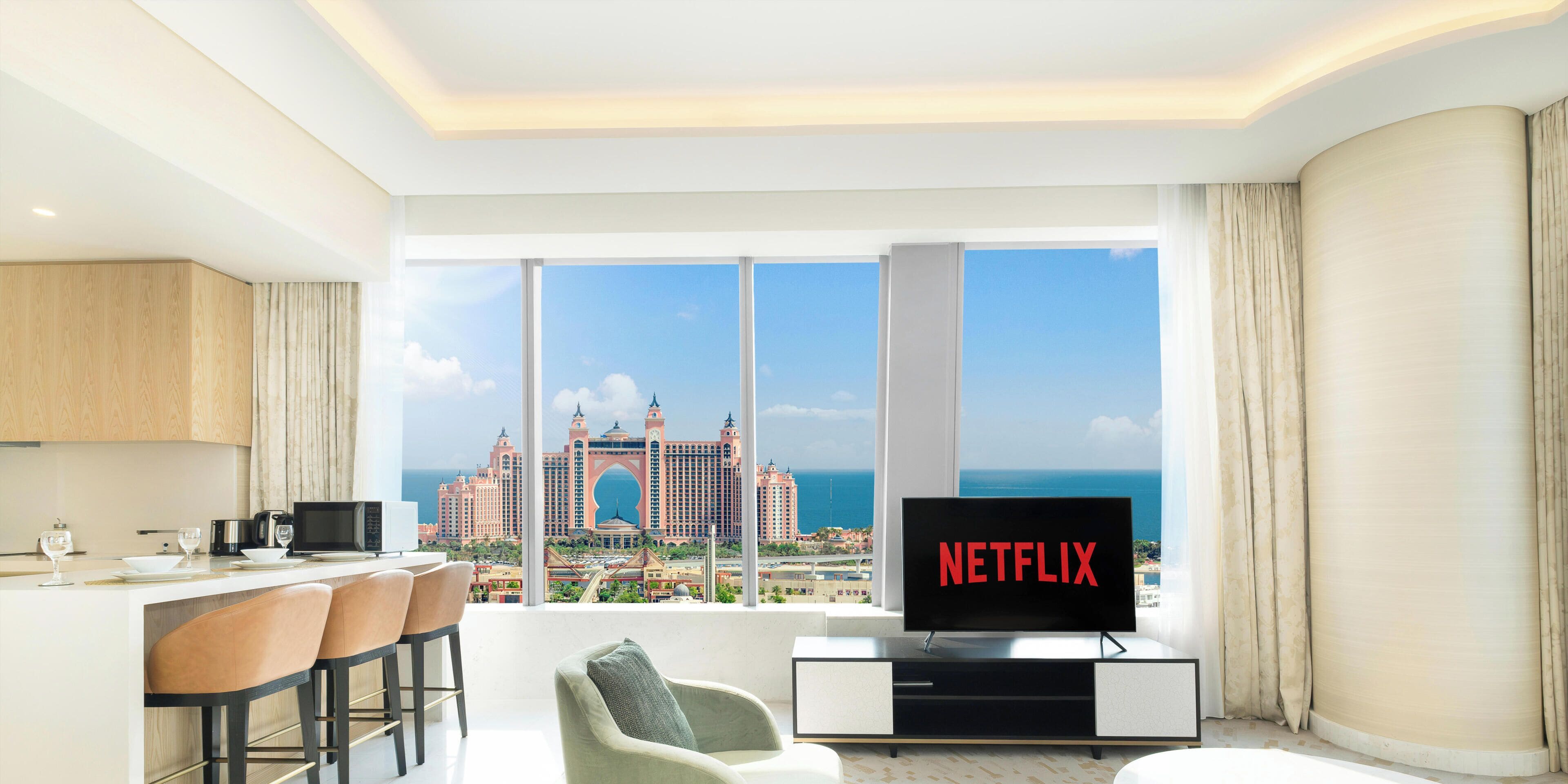 Deluxe Apartment | Living area