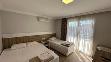 Premium bedding, minibar, in-room safe, desk