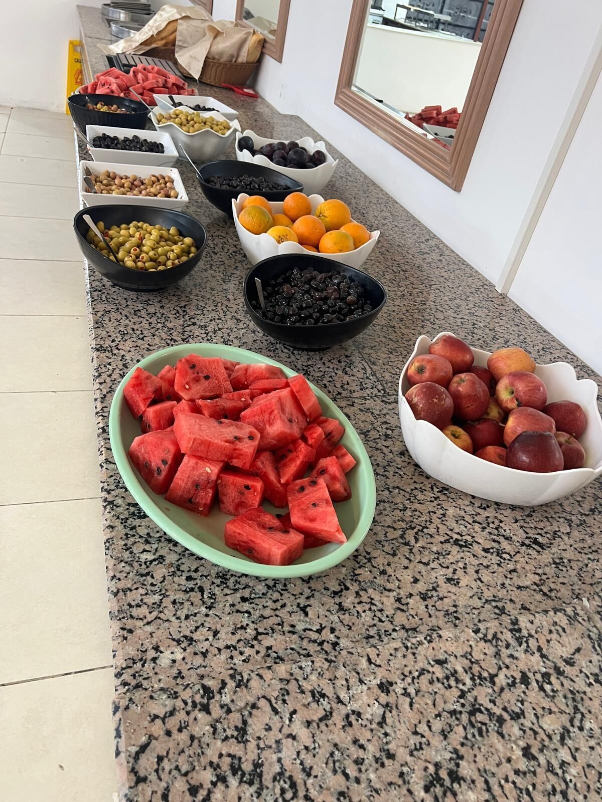 朝食ビュッフェ