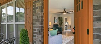 Downtown Bentonville 4BR w/ Hot Tub & Trail Access | Walk to Square