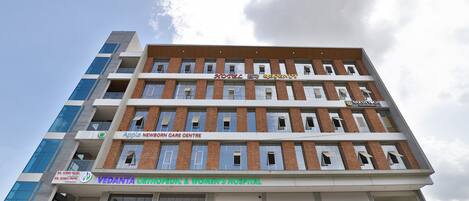 Façade de l’hébergement