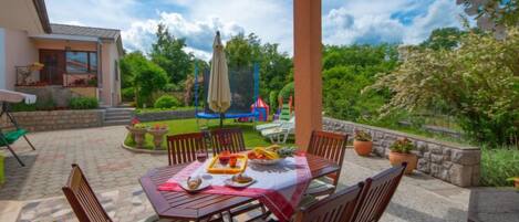 Restauration en plein air