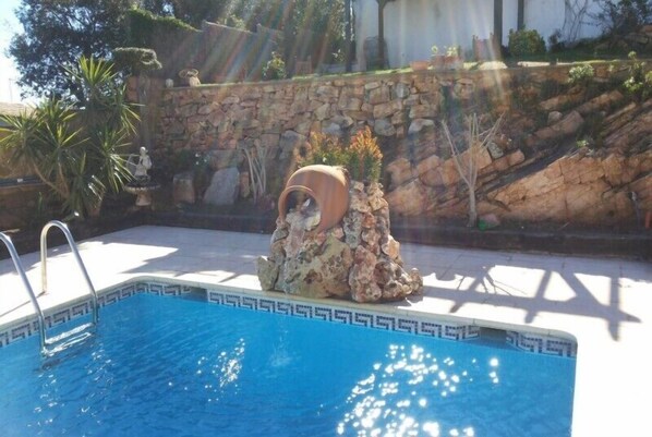 Pool - Club Villamar - Cozy villa with big garden, sea view and internet acces (wifi) (Playa d Aro)