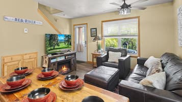 Smart TV, chimenea, Netflix y servicios de streaming