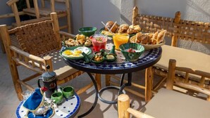 Breakfast meal - Riad La Vie (Marrakech)