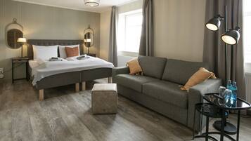 Superior-Doppelzimmer | Hochwertige Bettwaren, Reisekinderbett