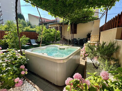 Historic Villa with Private Hot Tub & Garden