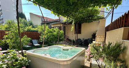 Historic Villa with Private Hot Tub & Garden